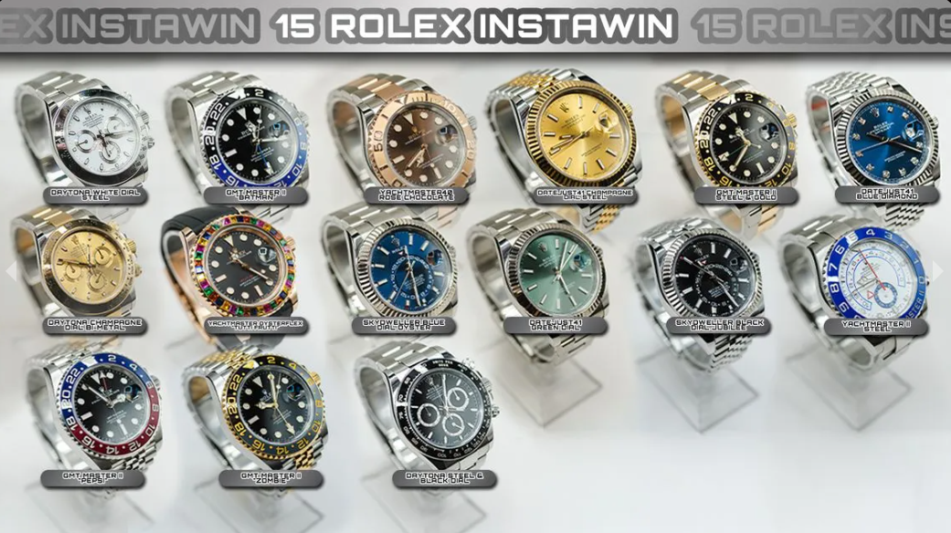 The Ultimate Rolex InstaWin (£1,000 End Prize + 100,000 InstaWins)